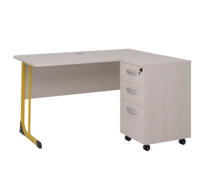 Стол учителя с тумбой